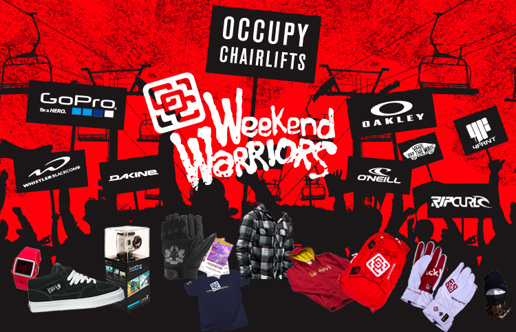 Weekend Warriors Contest starts every Friday on the Camp of Champions Facebook Fan Page. Like us up and don t miss it. There s 35 000 in prizes to be won.