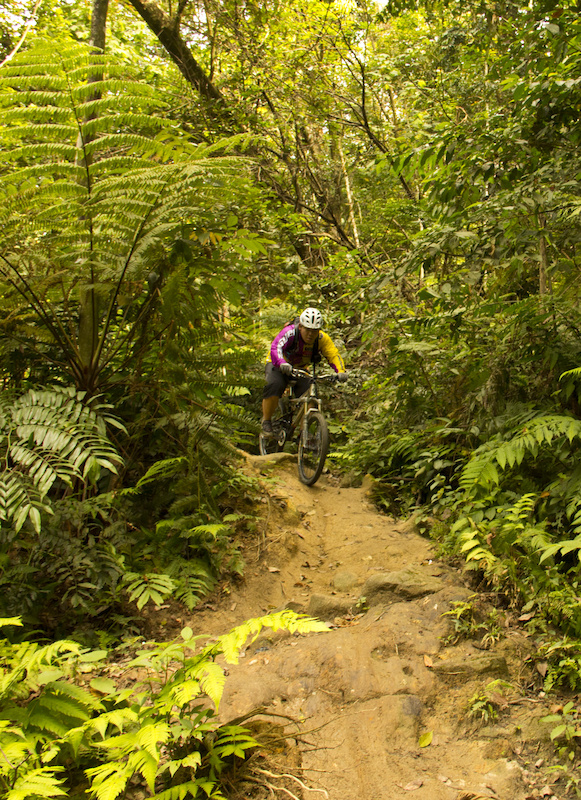 riding down