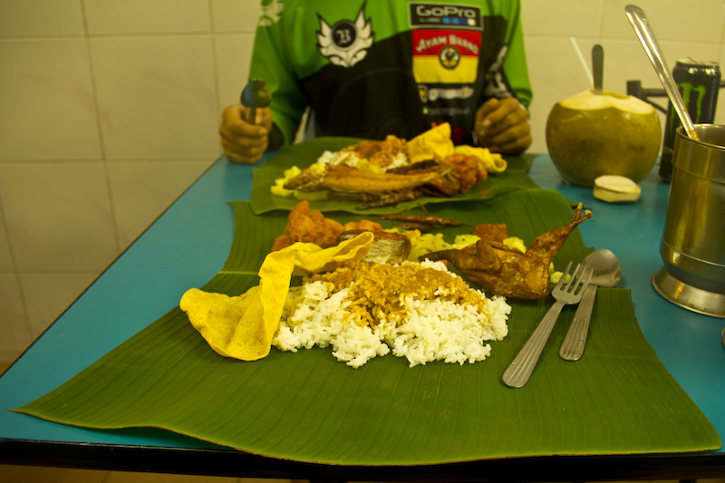banana leaf lunch