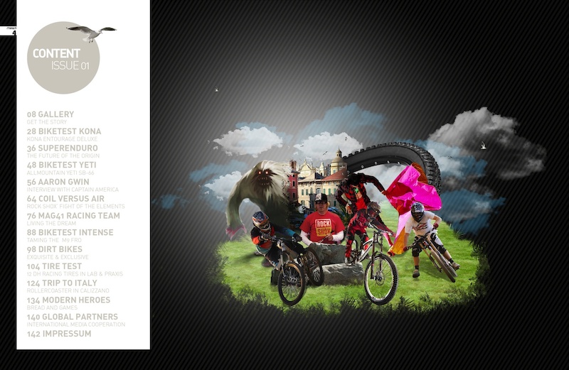 Screenshots of Mag41 s first international issue - January 2012. Please visit http mag41.com for more info.