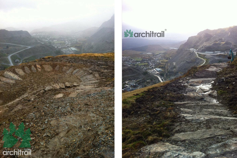 The new bike park in Blaenau-Ffestiniog opening this year.