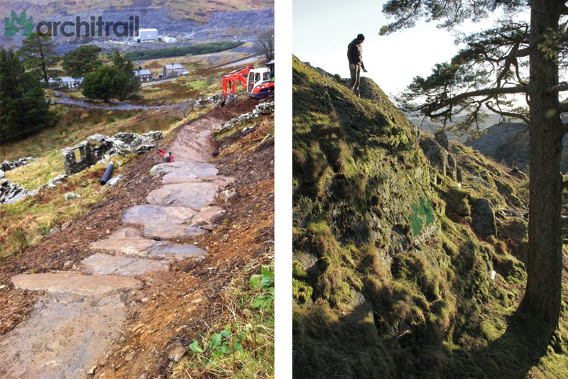 The new bike park in Blaenau-Ffestiniog opening this year.