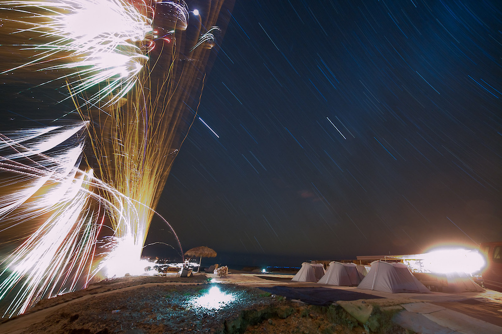 Late night fireworks over the camp... Returning home to the rain and the snow was definitely a let-down, but the memories still remain. SoloSports slogan is 