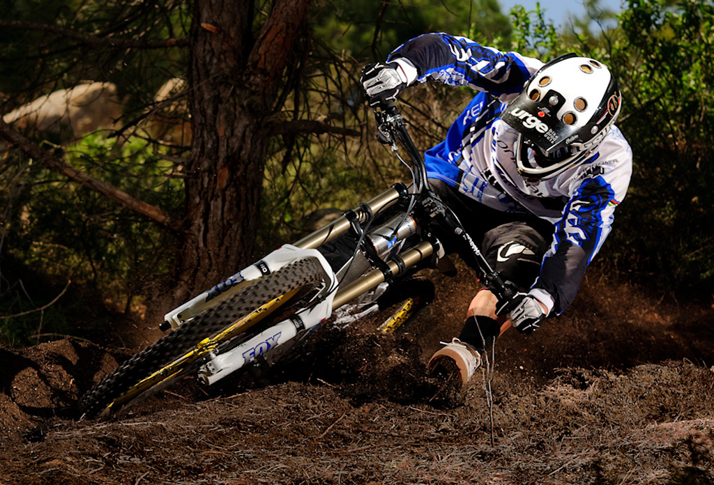 Do you ride as well? (photo of Fabian Barel)<br><br><br>I try to when I have free time, which is almost never! I am lucky to live in Barcelona, you can go from downtown to the mountains on the subway in 10 minutes and you're at the top of a downhill track! I always had a DMR 24