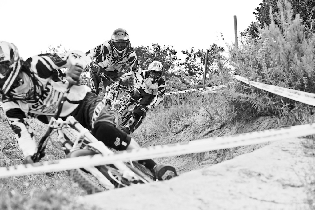 A gaggle of Giant riders.