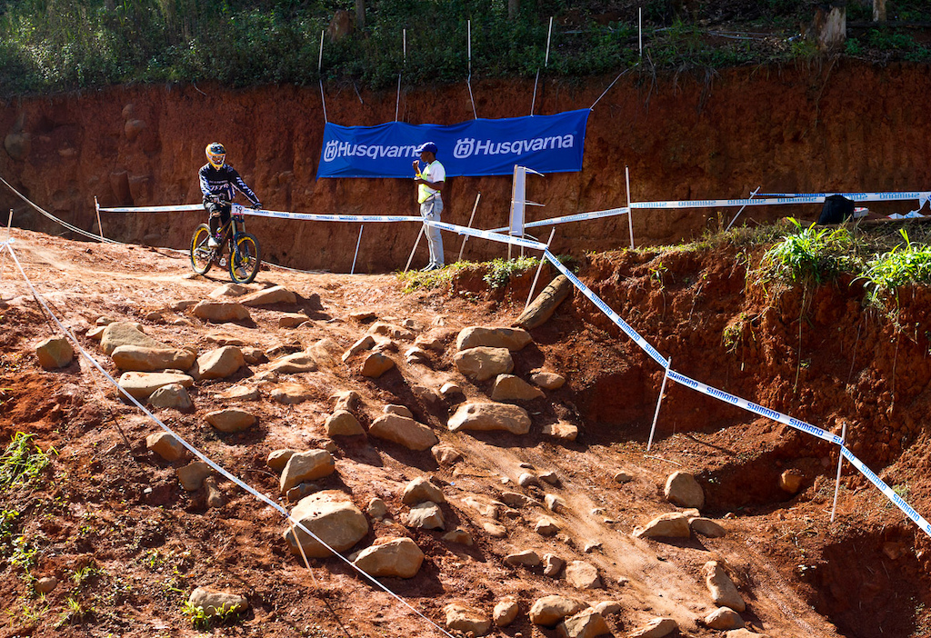 The track here in Pietermaritzburg may not have been overly technical, but it had its moments.