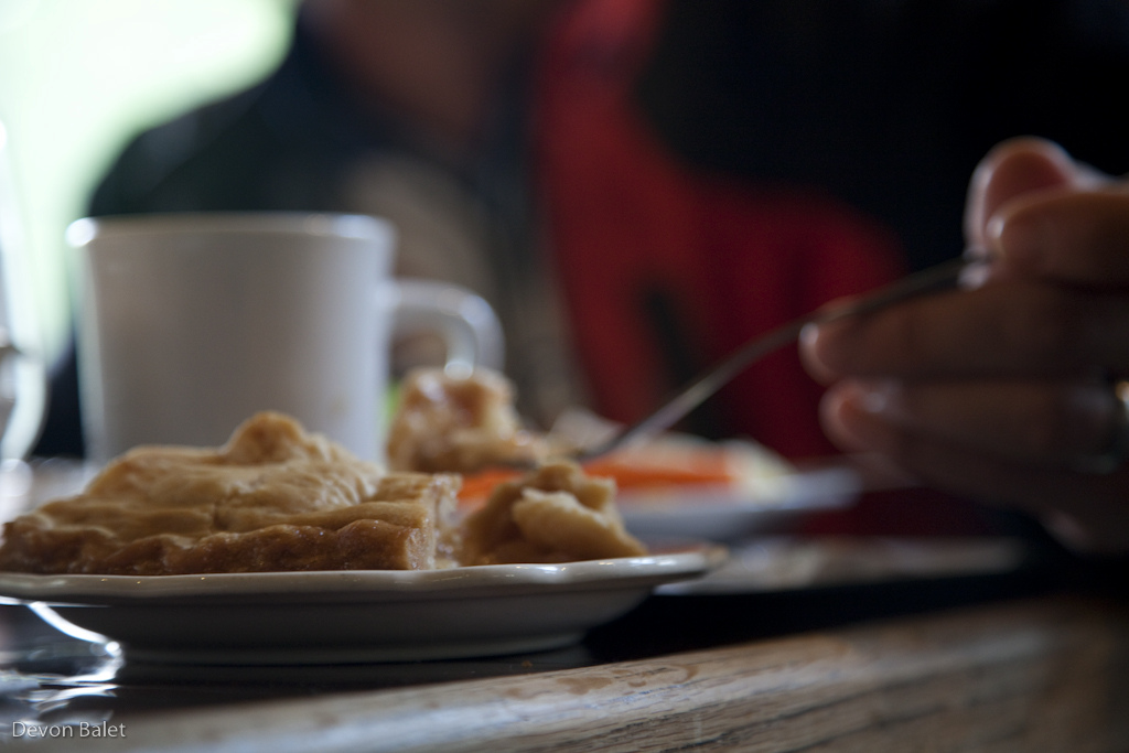 Warm food is all it takes sometimes.