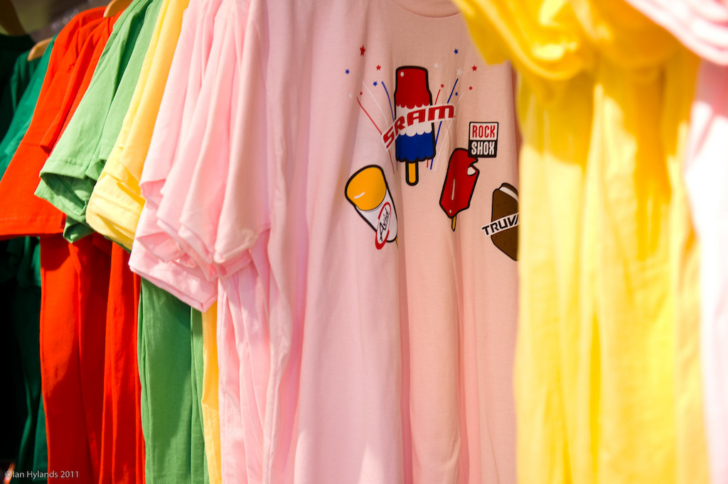 SRAM is selling T-Shirts and other goodies all profits going to World Bicycle Relief
