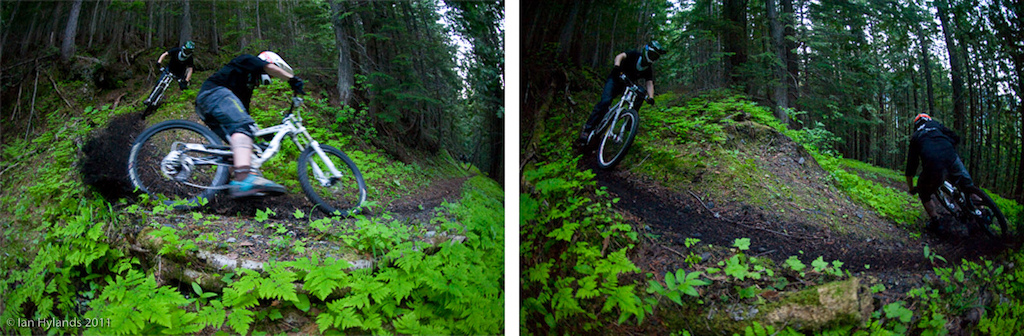 Pinkbike trip to Retallack with Mike Tyler and Ian. Riding near Retallack and the Slocan valley.
