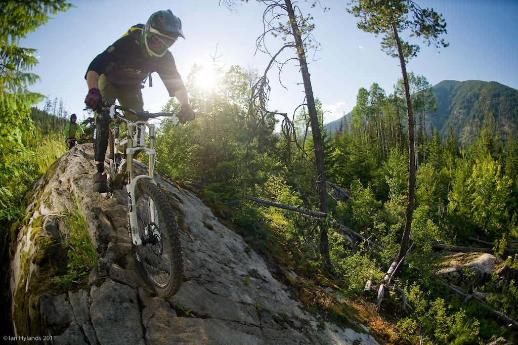 Pinkbike trip to Retallack with Mike Tyler and Ian. Riding near Retallack and the Slocan valley.