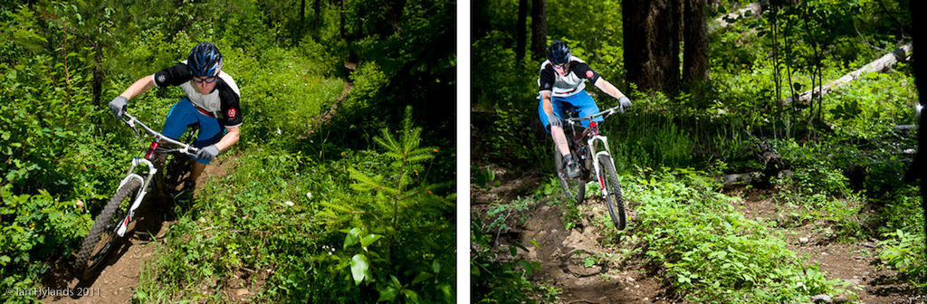 Pinkbike trip to Retallack with Mike Tyler and Ian. Riding near Retallack and the Slocan valley.