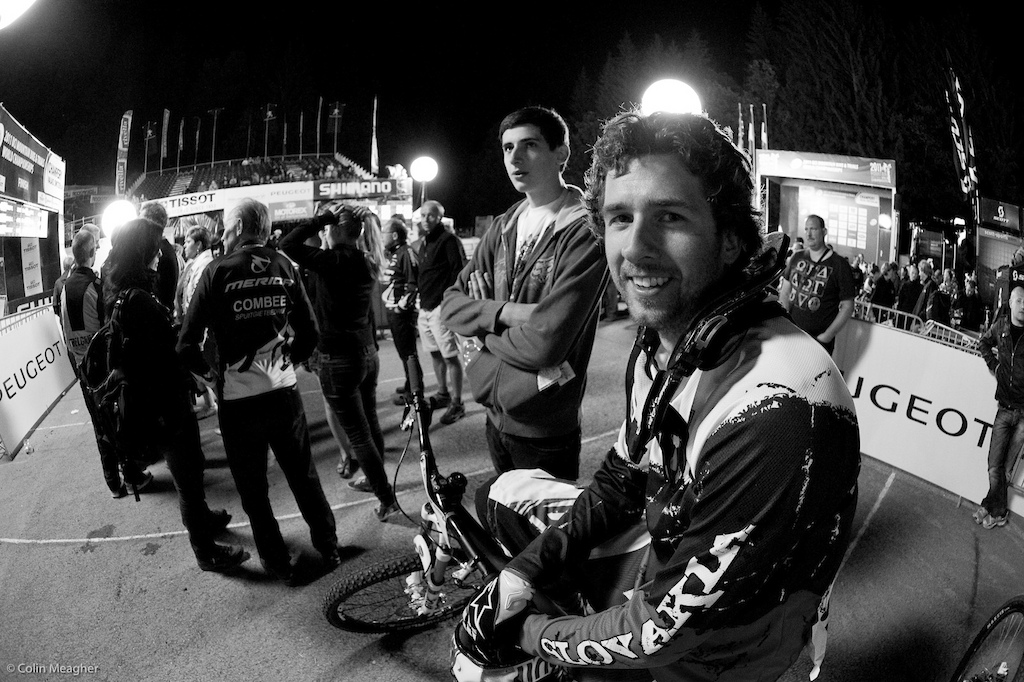 Filip Polk is back after that nasty crash in Val di Sole during DH training. And not only racing DH but going for 4X as well.