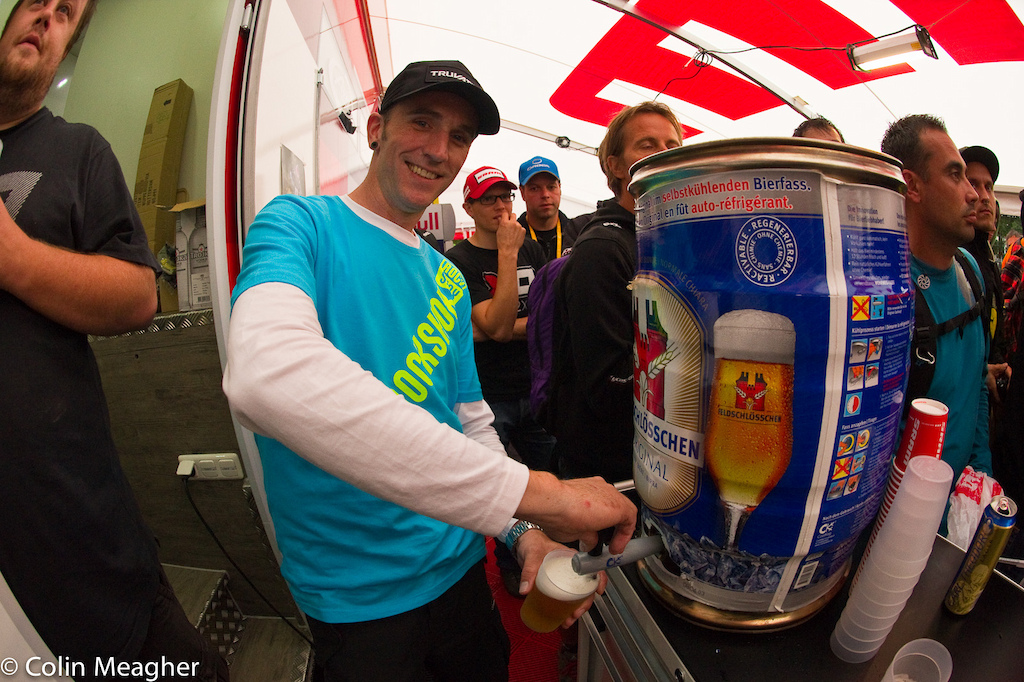 Can t have a Boxxer Worlds event without some barley pops on tap.