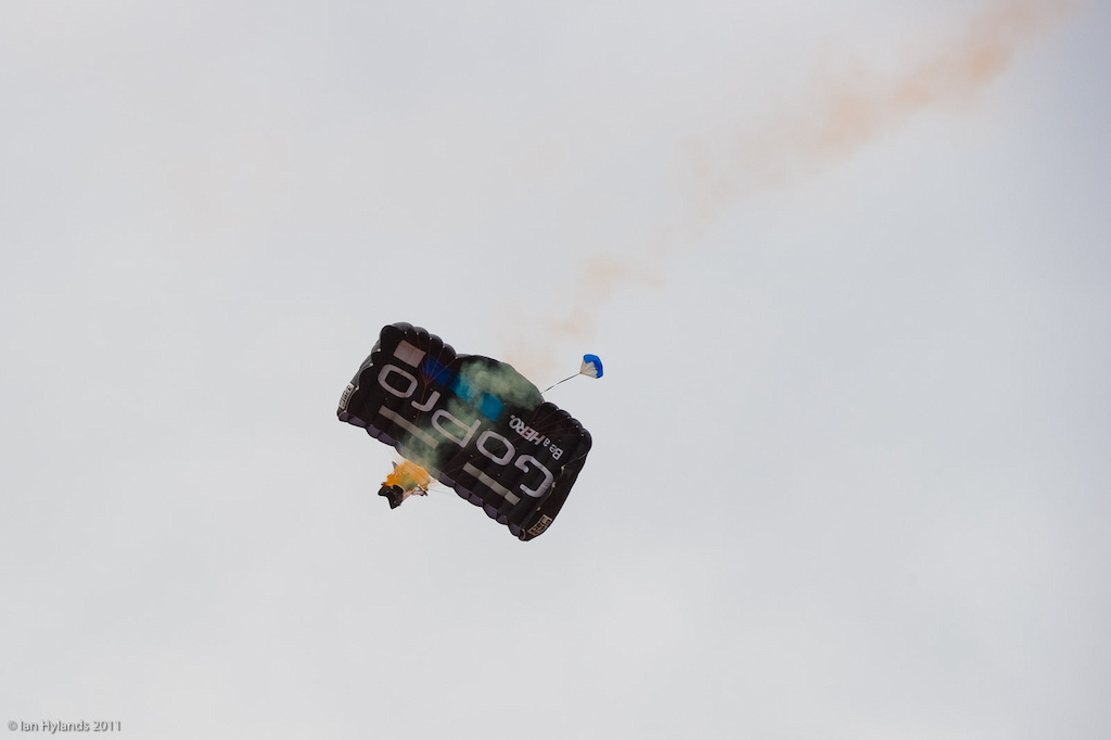 GoPro had a few guys jump out of airplanes today...