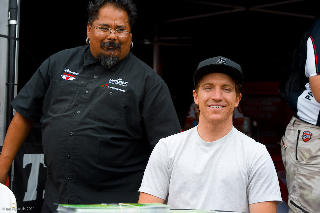 Aaron Gwin and Monk definitely a force to be reckoned with.