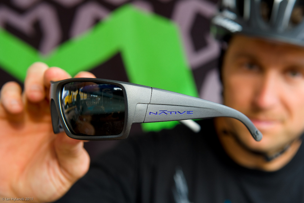 Jeff shows off the new limited edition Native Eyewear Shades in his signature color. They ll match the Lensoky signature color Teva Links shoe.
