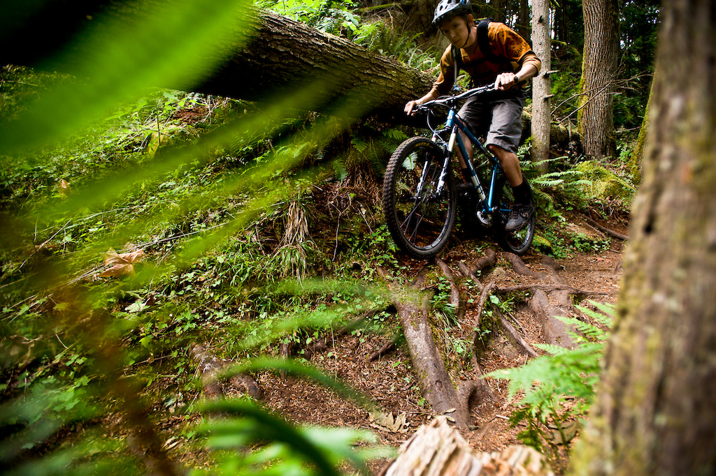 Cruising through the forest aboard the Chromag Aperture