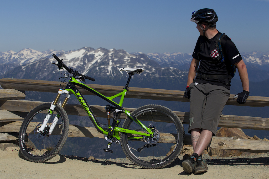 Trek Slash Launch in Whistler BC Sept 2011. Photo by Sterling Lorence
