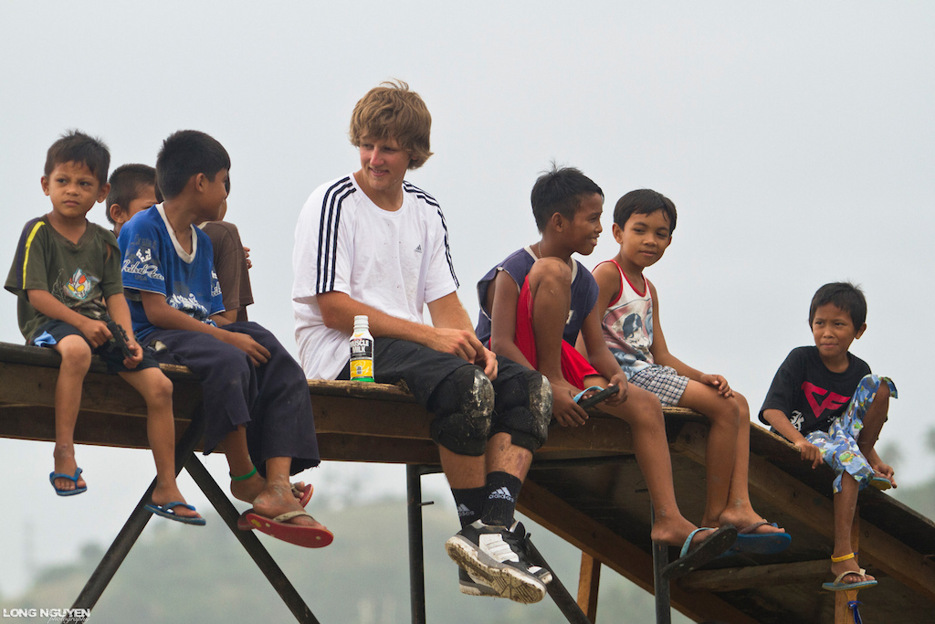 Adiridas trip to the Philippines with Andrew Taylor Linus Sjoholm Niki Leitner