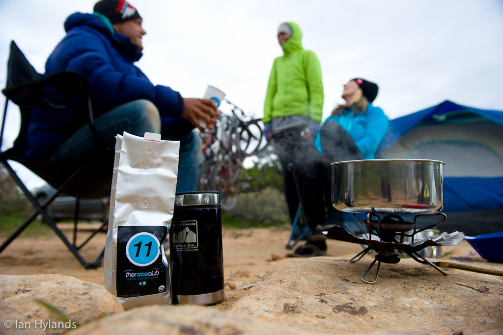 Katrina Strand Brook Baker and Ian Hylands camping in Utah.