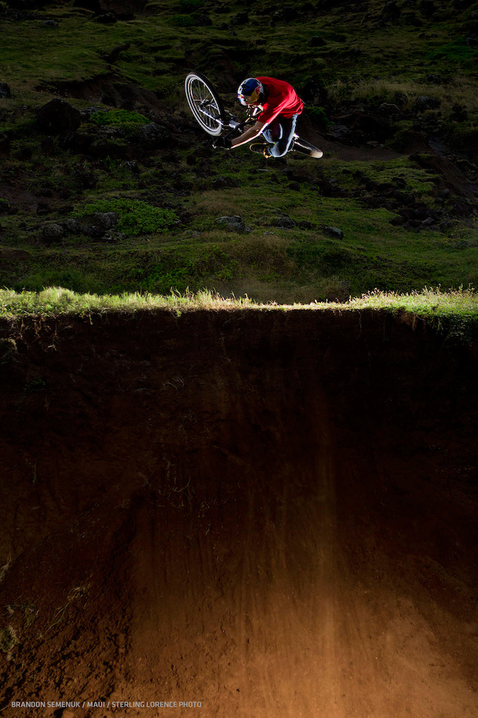 brandon semenuk in maui hawaii