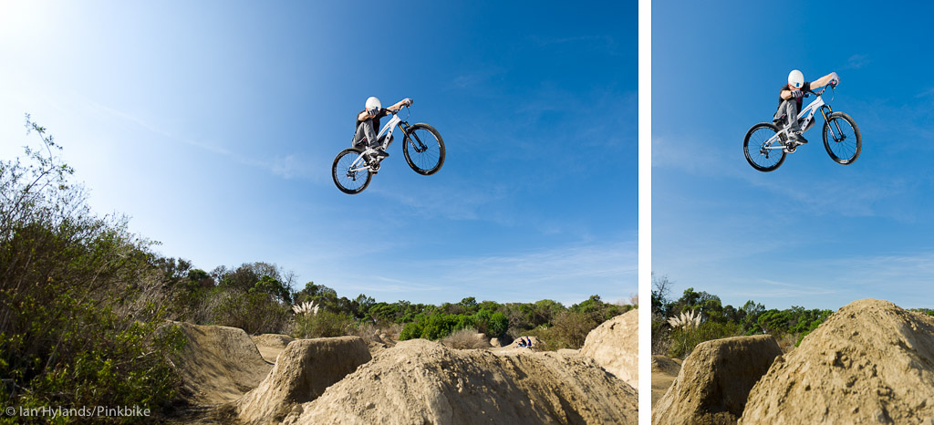 Dan Atherton rides at Sheep Hills in California
