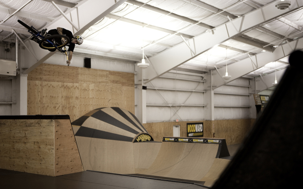 Jake Kinney is the MTB director at Woodward West and I couldn t think of a better guy for the job. He is super cool super chill and super welcoming. Thanks for the hospitality Jake.