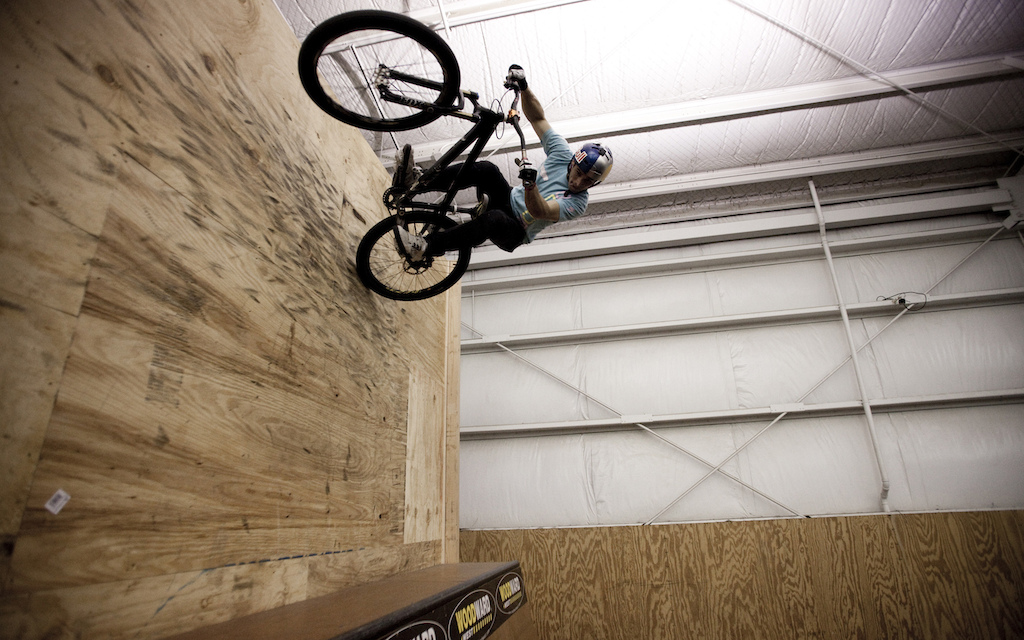 The sessions ran late and everyone was pinning it. It s hard to peel these guys off their bikes at night. The Claw Was boosting these wall slaps like he owned the joint.