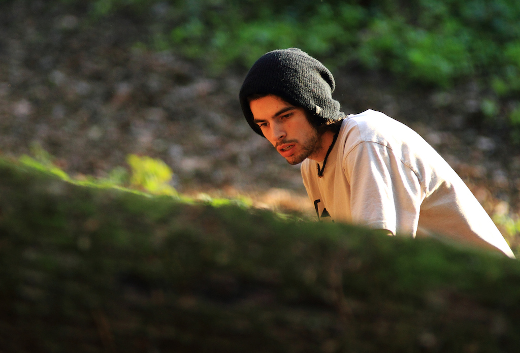 Digging.