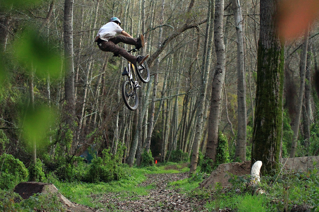 NFC on the road gap jump 