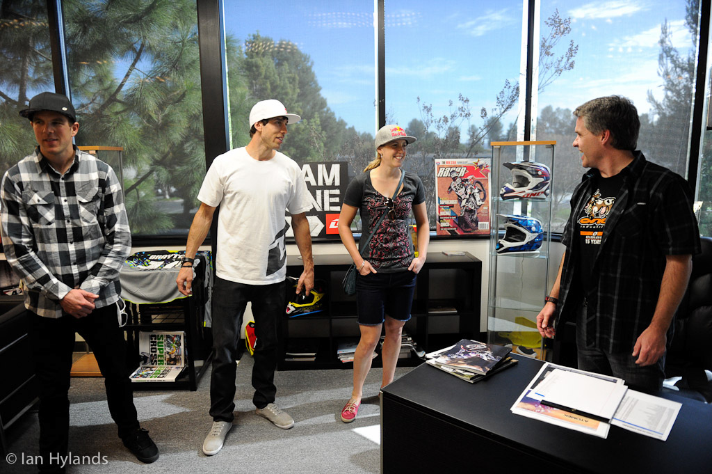 The Athertons meet with Duncan Robins CEO of One Industries.